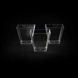 120 CC PİRAMİT TATLI KASESİ (KRİSTAL)