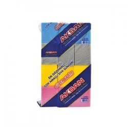 AKSAN RENKLİ SIVA SÜNGERİ KOD:185-24 (24'LÜ)